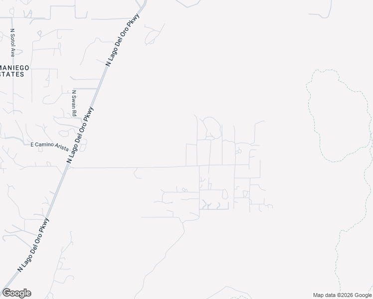 map of restaurants, bars, coffee shops, grocery stores, and more near 15885 North Equestrian Trail in Tucson