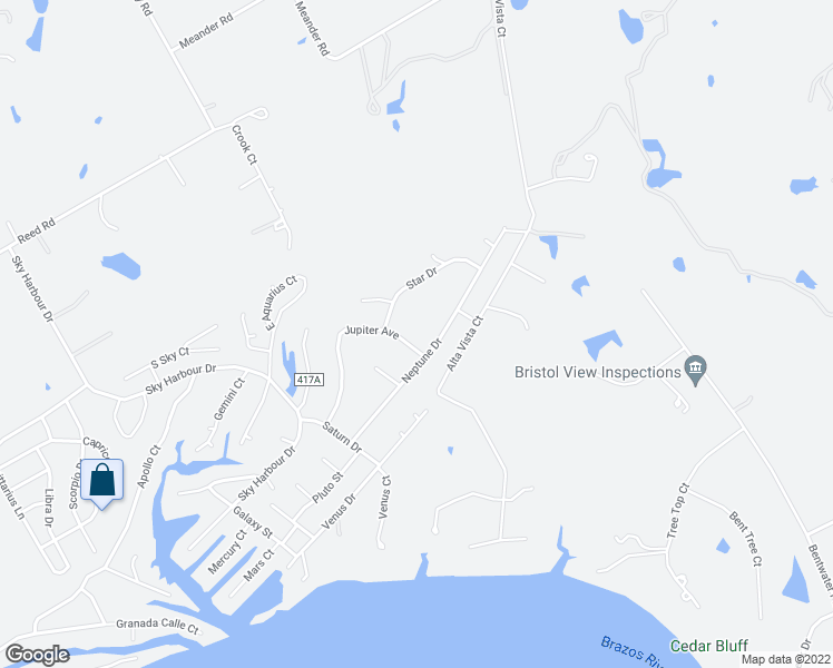 map of restaurants, bars, coffee shops, grocery stores, and more near 904 Jupiter Avenue in Granbury