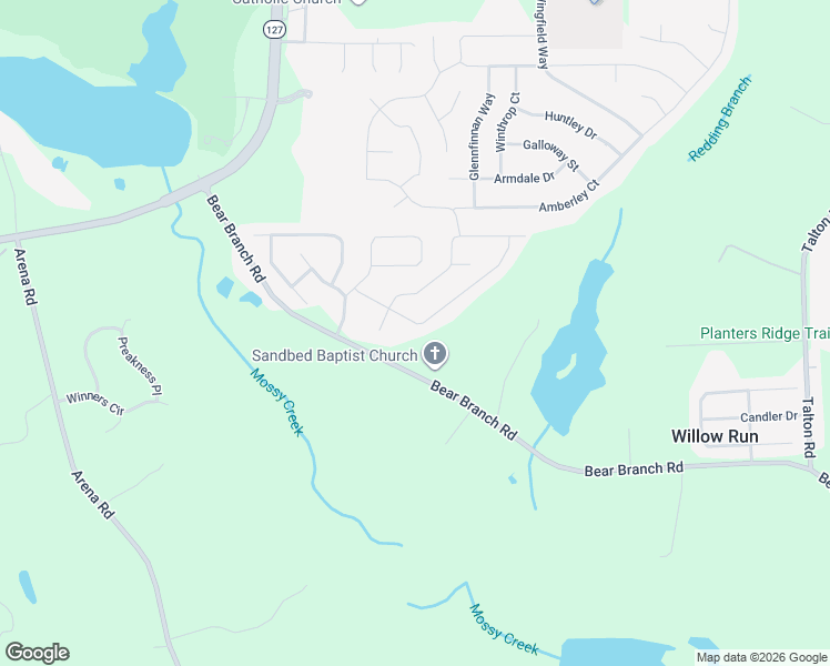 map of restaurants, bars, coffee shops, grocery stores, and more near 202 Black Hawke Lane in Kathleen