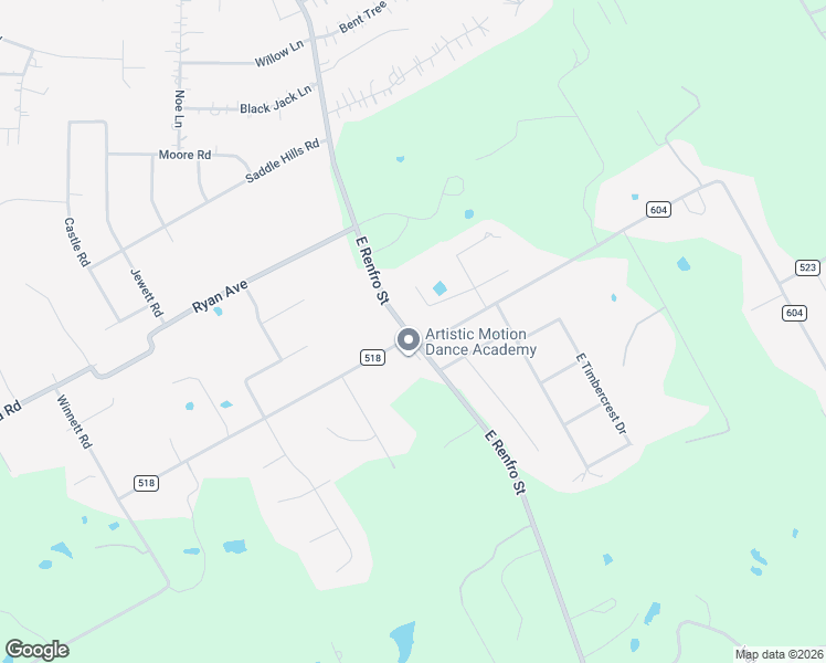 map of restaurants, bars, coffee shops, grocery stores, and more near 3700 East Renfro Street in Burleson