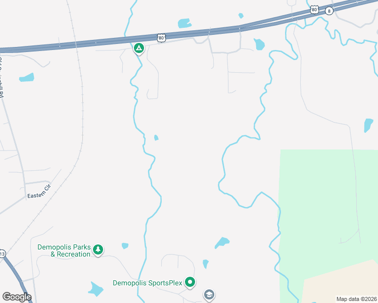 map of restaurants, bars, coffee shops, grocery stores, and more near in Demopolis