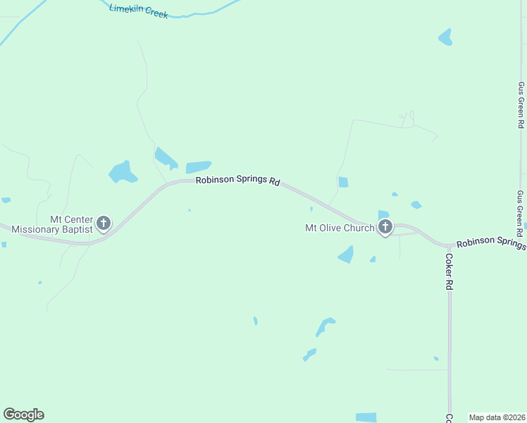 map of restaurants, bars, coffee shops, grocery stores, and more near 619 Robinson Springs Road in Flora