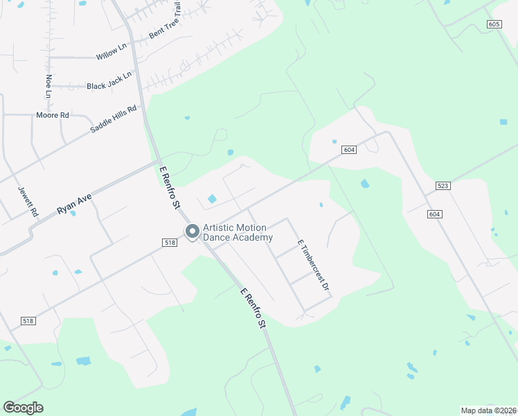 map of restaurants, bars, coffee shops, grocery stores, and more near 3803 W Timbercrest Dr in Burleson