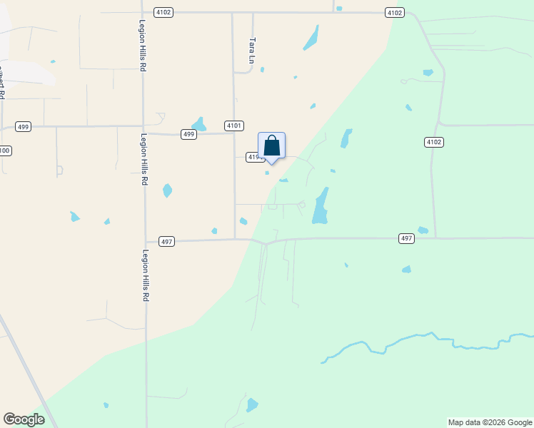map of restaurants, bars, coffee shops, grocery stores, and more near 11867 Cherokee Way in Lindale