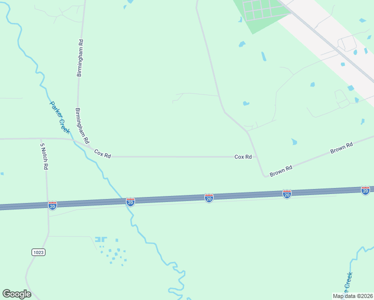 map of restaurants, bars, coffee shops, grocery stores, and more near Cox Road in Marshall