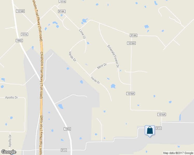 map of restaurants, bars, coffee shops, grocery stores, and more near 2605 Verde Drive in Burleson