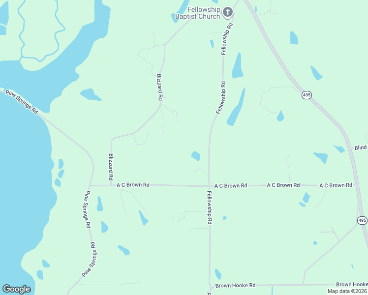 map of restaurants, bars, coffee shops, grocery stores, and more near 9081 Fellowship Road in Meridian