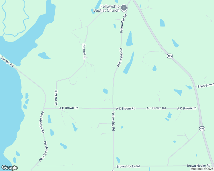 map of restaurants, bars, coffee shops, grocery stores, and more near 9081 Fellowship Road in Meridian