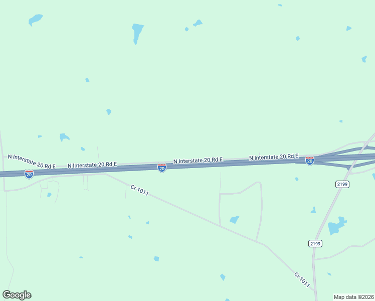 map of restaurants, bars, coffee shops, grocery stores, and more near 6119 North I 20 Serv Road East in Marshall