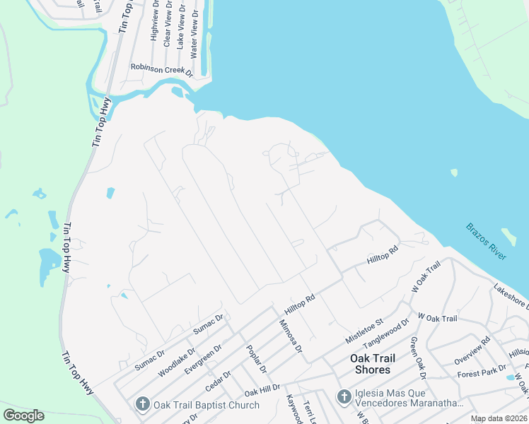 map of restaurants, bars, coffee shops, grocery stores, and more near 4808 Orange Blossom Street in Granbury
