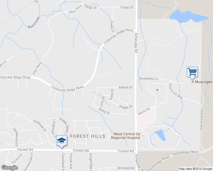 map of restaurants, bars, coffee shops, grocery stores, and more near 6727 Aldora Drive in Columbus
