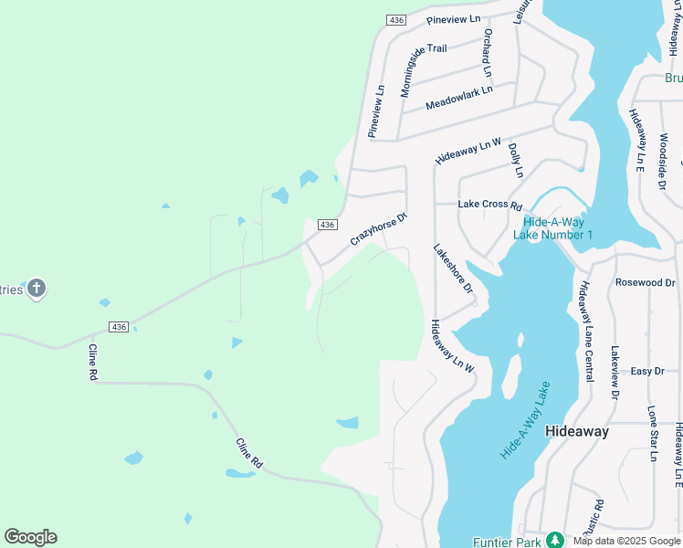 map of restaurants, bars, coffee shops, grocery stores, and more near 15811 Stillwaters in Lindale