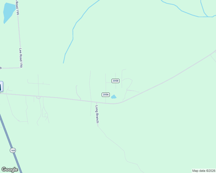 map of restaurants, bars, coffee shops, grocery stores, and more near County Road 2056 in Salem