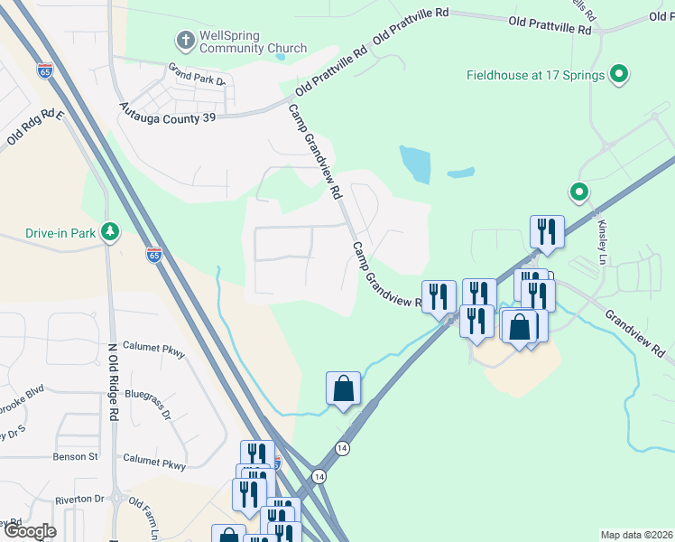 map of restaurants, bars, coffee shops, grocery stores, and more near 64 Mountain View Court in Millbrook
