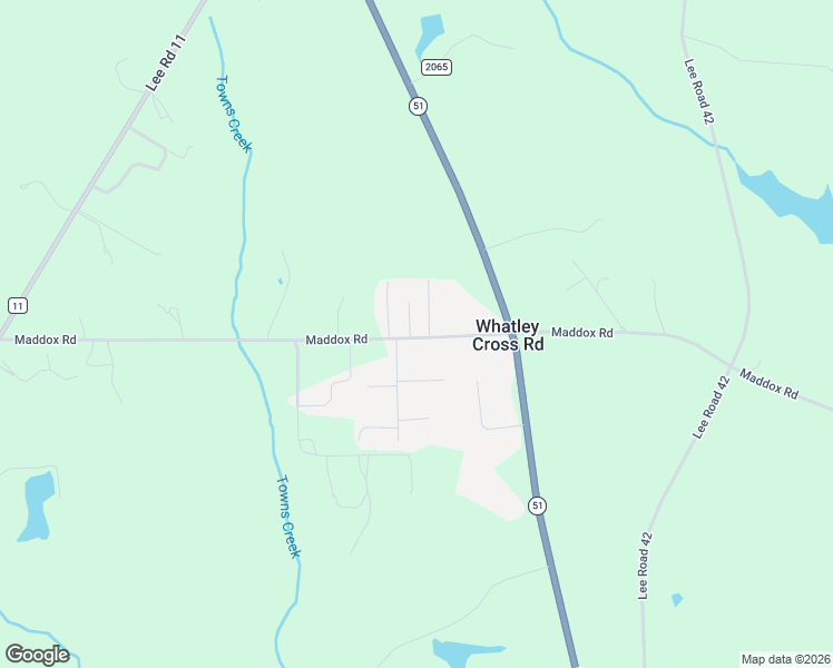map of restaurants, bars, coffee shops, grocery stores, and more near 2030-2158 County Road 44 in Opelika