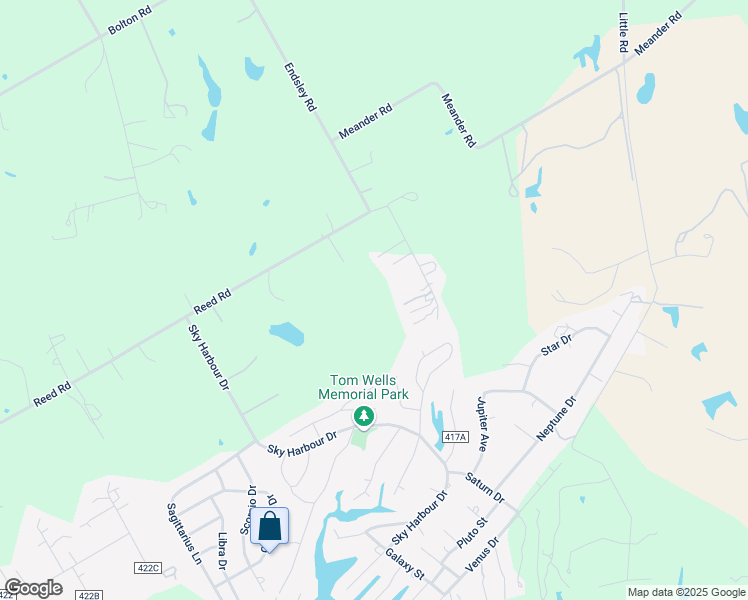 map of restaurants, bars, coffee shops, grocery stores, and more near 621 Reed Road in Granbury
