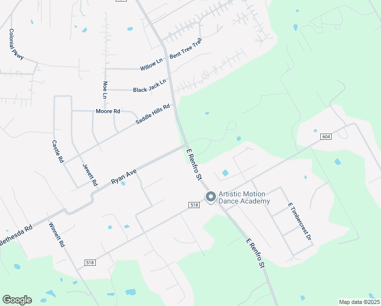 map of restaurants, bars, coffee shops, grocery stores, and more near 3433 East Renfro Street in Burleson