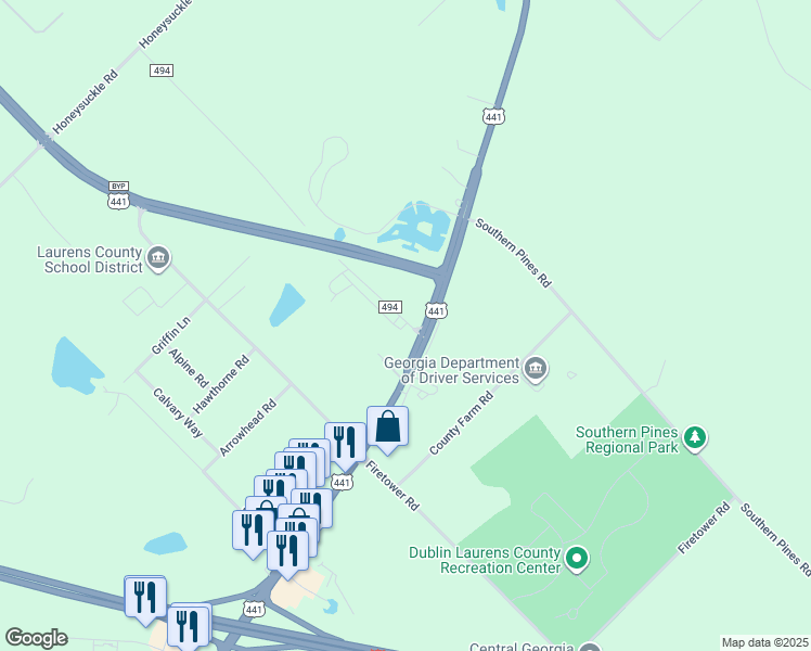 map of restaurants, bars, coffee shops, grocery stores, and more near in Dublin