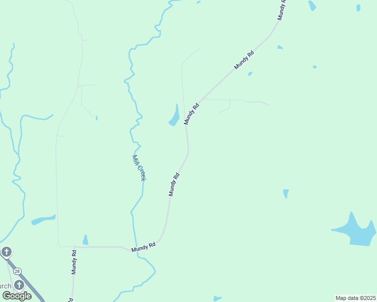 map of restaurants, bars, coffee shops, grocery stores, and more near Mundy Road in Sumter County