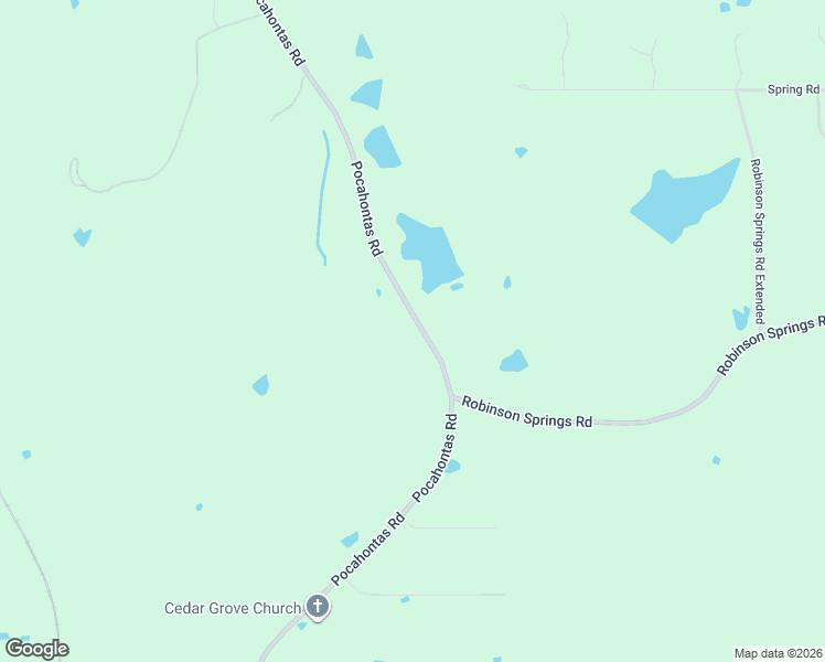 map of restaurants, bars, coffee shops, grocery stores, and more near 1200-1598 Pocahontas Road in Flora