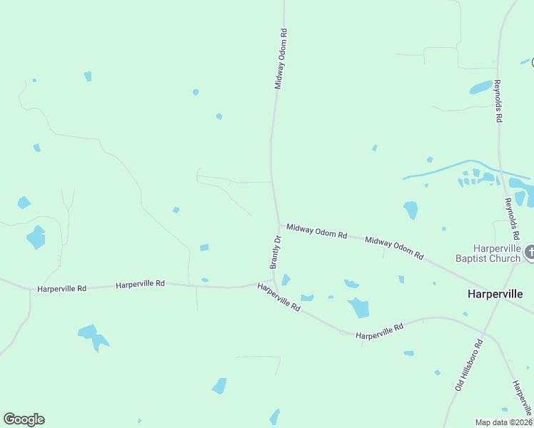 map of restaurants, bars, coffee shops, grocery stores, and more near 1074 Midway Odom Road in Forest