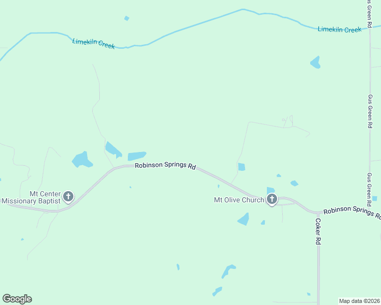 map of restaurants, bars, coffee shops, grocery stores, and more near 624 Robinson Springs Road in Flora