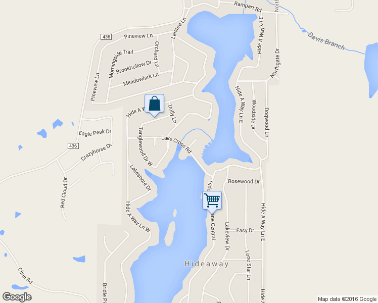 map of restaurants, bars, coffee shops, grocery stores, and more near 1116 Lake Cross Road in Lindale