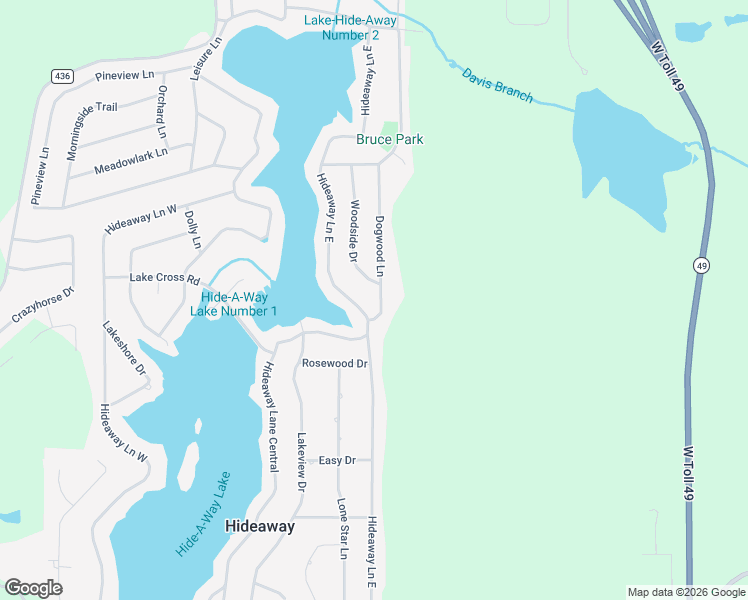 map of restaurants, bars, coffee shops, grocery stores, and more near 516 Dogwood Lane in Lindale