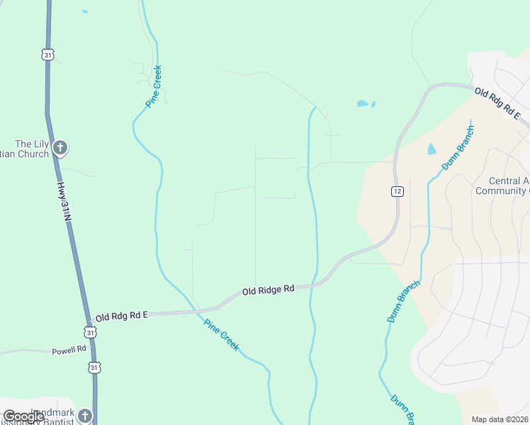 map of restaurants, bars, coffee shops, grocery stores, and more near 1230 Old Ridge Road in Prattville