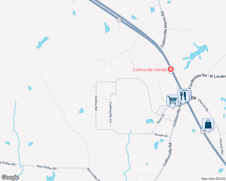 map of restaurants, bars, coffee shops, grocery stores, and more near 9301 Collinsville Circle in Collinsville