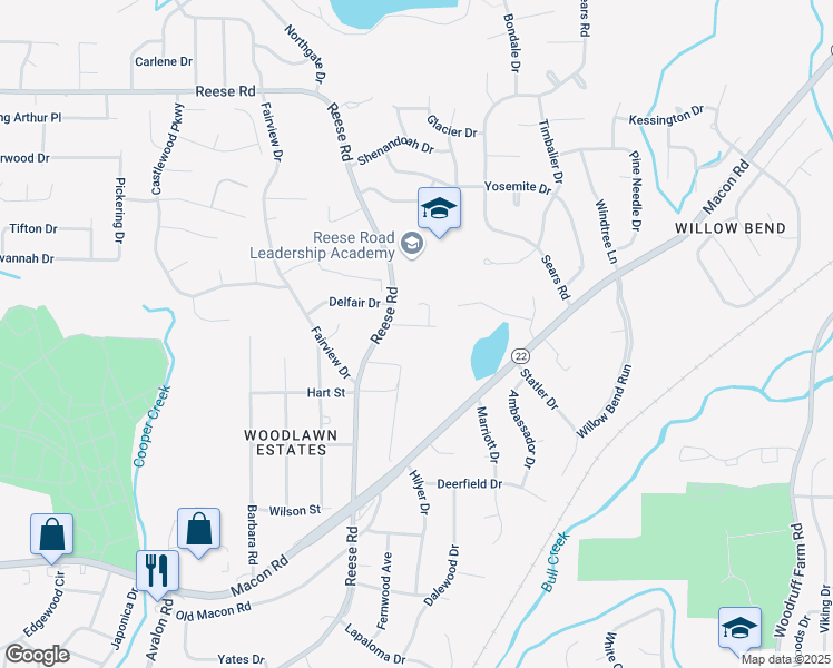 map of restaurants, bars, coffee shops, grocery stores, and more near 4840 Roxbury Drive in Columbus