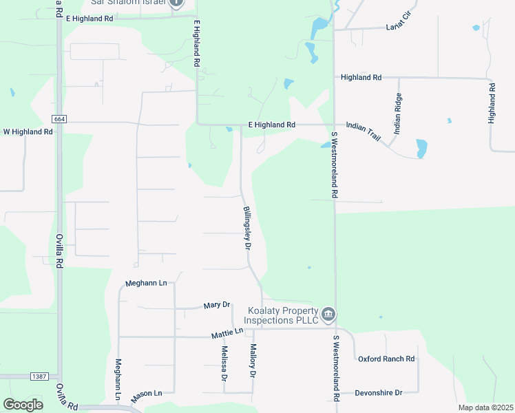 map of restaurants, bars, coffee shops, grocery stores, and more near 1540 Billingsley Drive in Waxahachie