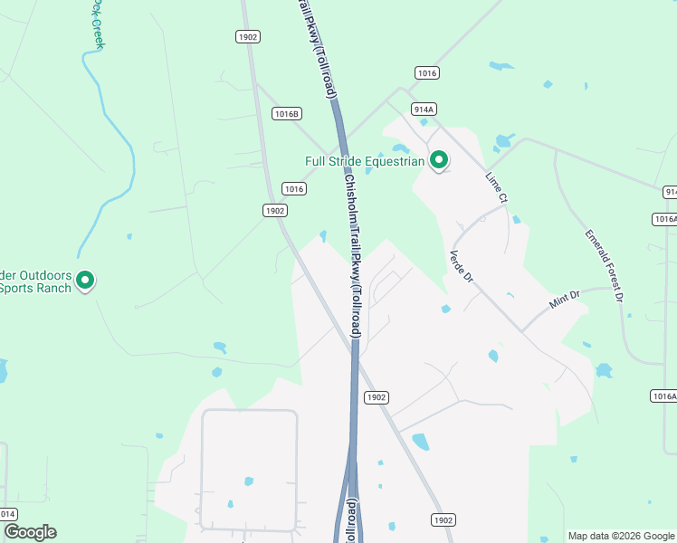 map of restaurants, bars, coffee shops, grocery stores, and more near 8220 Farm to Market Road 1902 in Joshua