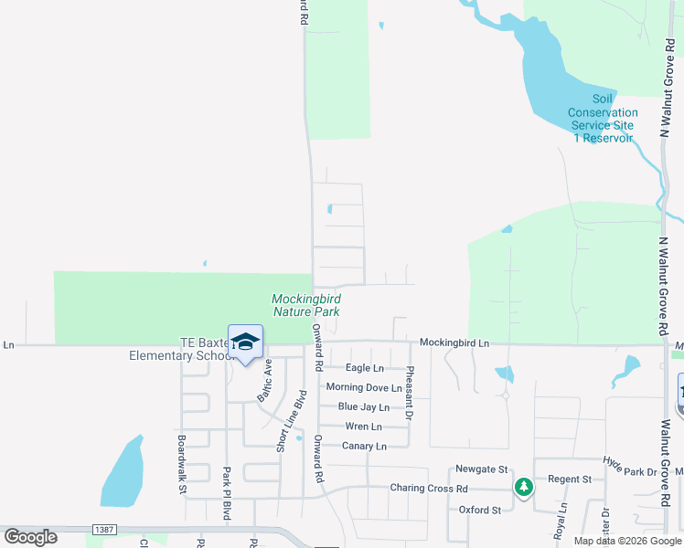 map of restaurants, bars, coffee shops, grocery stores, and more near 3022 Fern Court in Midlothian