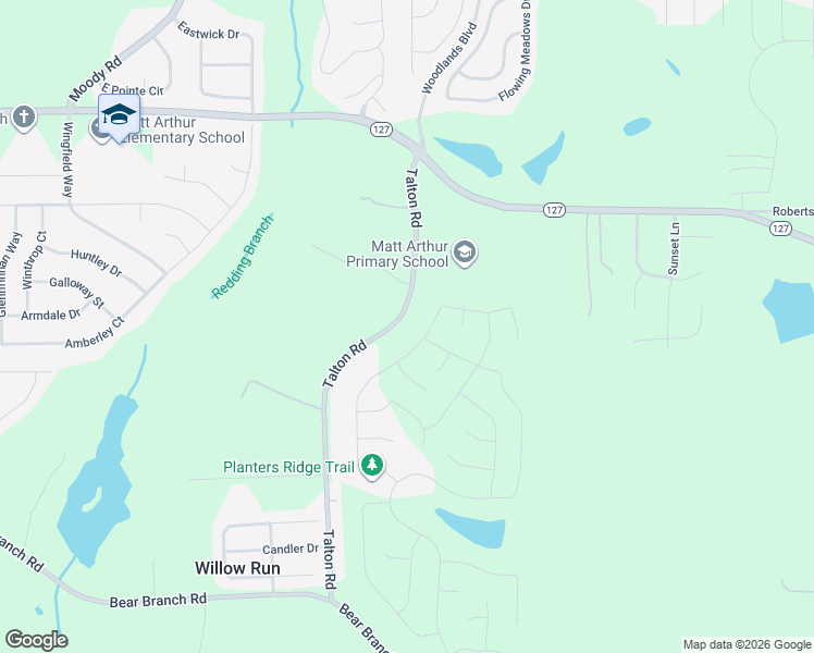 map of restaurants, bars, coffee shops, grocery stores, and more near 237 Talton Road in Kathleen