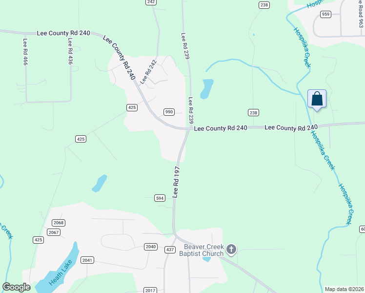 map of restaurants, bars, coffee shops, grocery stores, and more near 94 Lee Road 197 in Phenix City