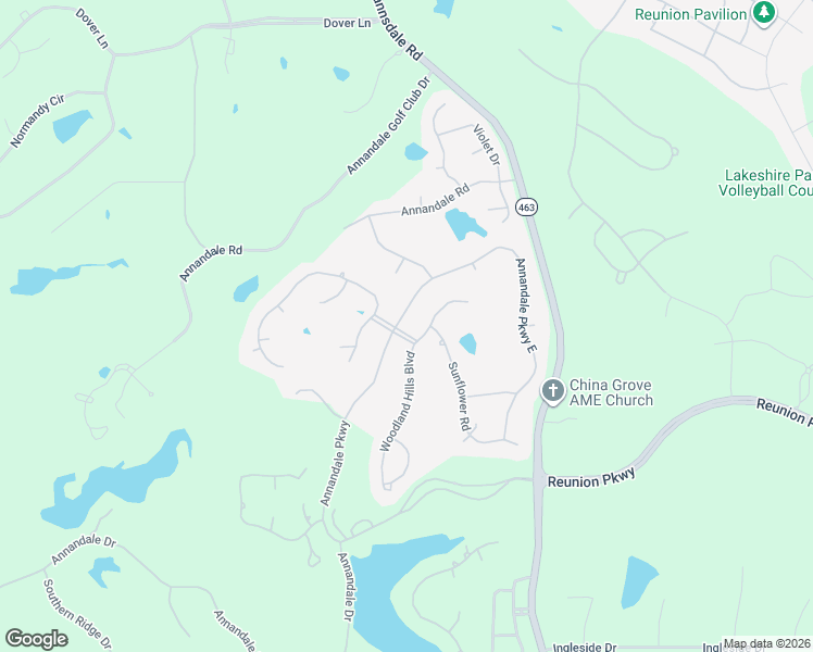 map of restaurants, bars, coffee shops, grocery stores, and more near 103 Woodland Hills Boulevard in Madison