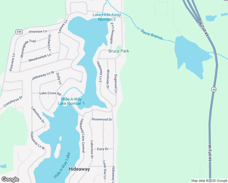 map of restaurants, bars, coffee shops, grocery stores, and more near 516 Dogwood Lane in Lindale