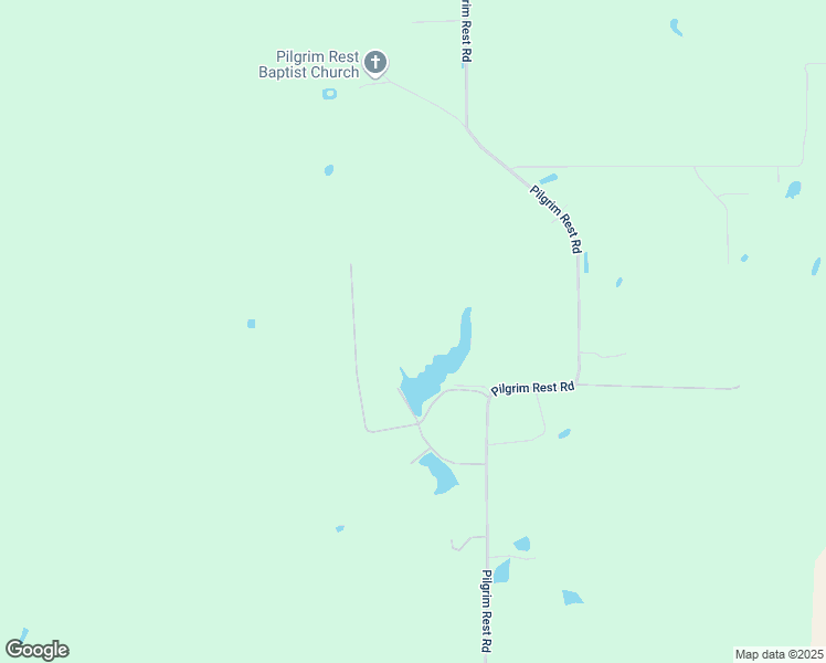 map of restaurants, bars, coffee shops, grocery stores, and more near 2240 Pilgrim Rest Road in Doyline