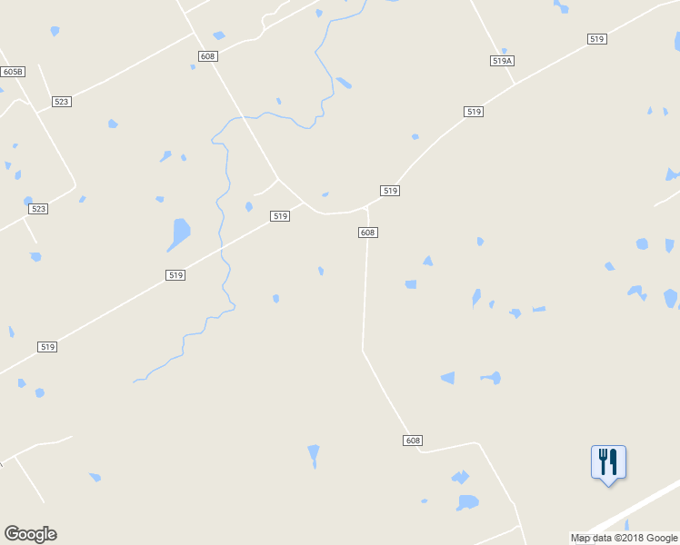 map of restaurants, bars, coffee shops, grocery stores, and more near 4937 County Road 608 in Alvarado