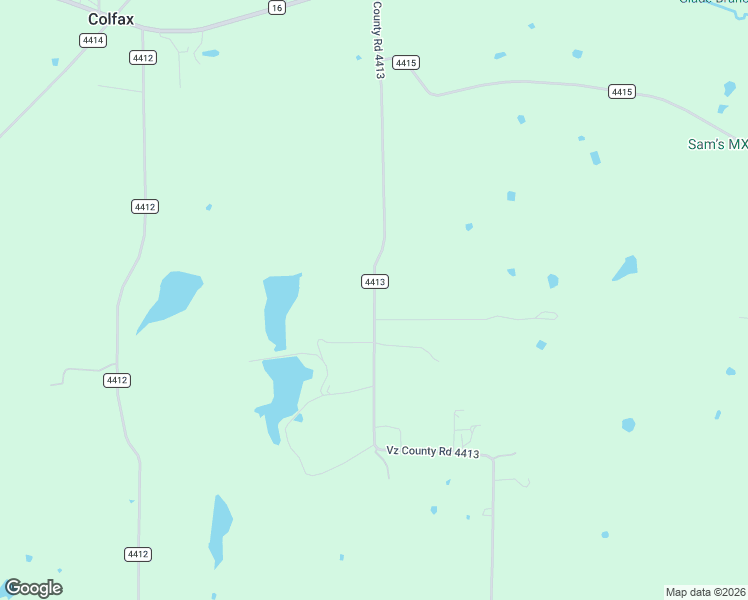 map of restaurants, bars, coffee shops, grocery stores, and more near VZ County Road in Canton