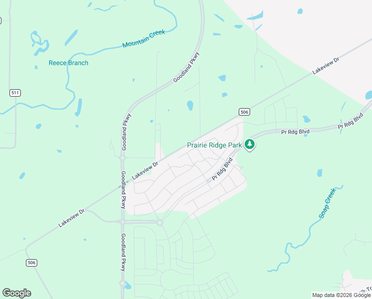 map of restaurants, bars, coffee shops, grocery stores, and more near 6925 Lilac Drive in Venus