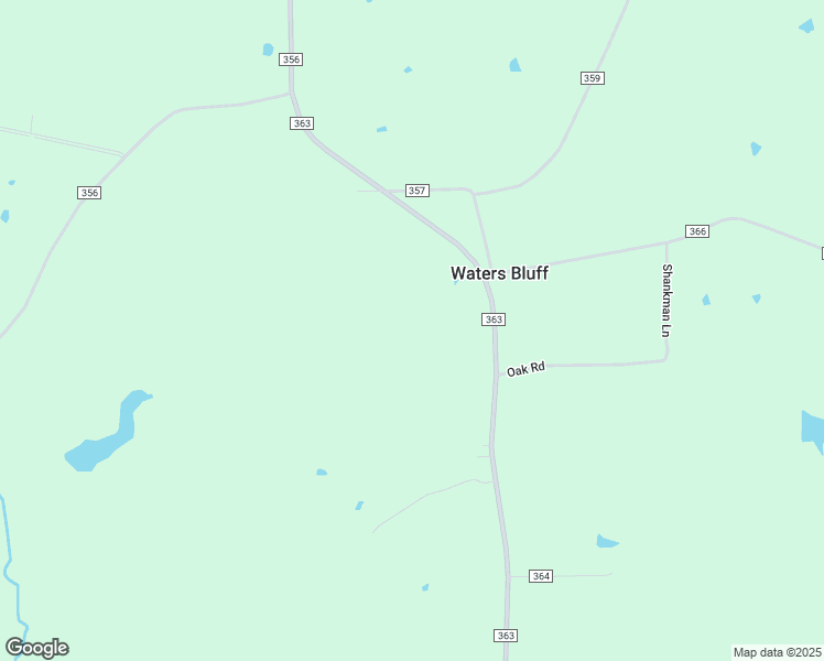 map of restaurants, bars, coffee shops, grocery stores, and more near in Waters Bluff