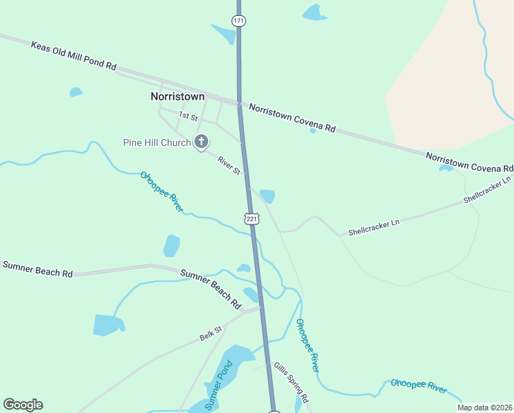 map of restaurants, bars, coffee shops, grocery stores, and more near 12 Turtle Lane in Swainsboro