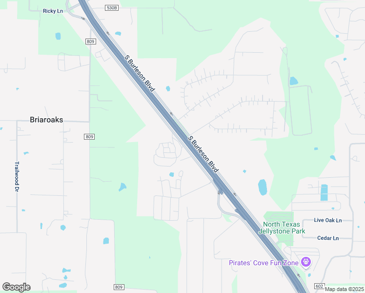 map of restaurants, bars, coffee shops, grocery stores, and more near 2119 South Burleson Boulevard in Burleson