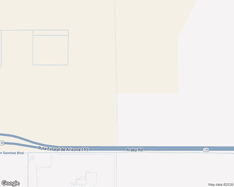 map of restaurants, bars, coffee shops, grocery stores, and more near Avenue A in Yuma