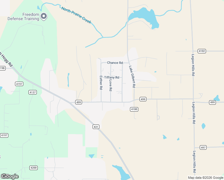 map of restaurants, bars, coffee shops, grocery stores, and more near 16127-16147 Esther Rd in Lindale