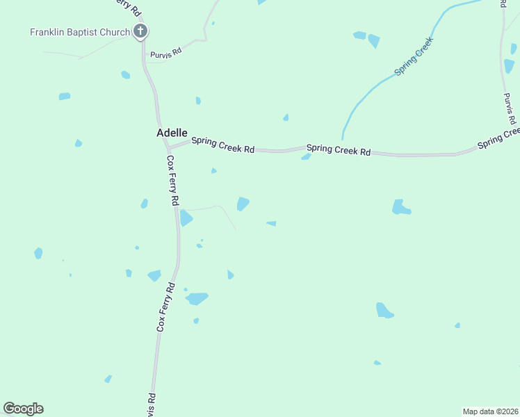 map of restaurants, bars, coffee shops, grocery stores, and more near in Adelle