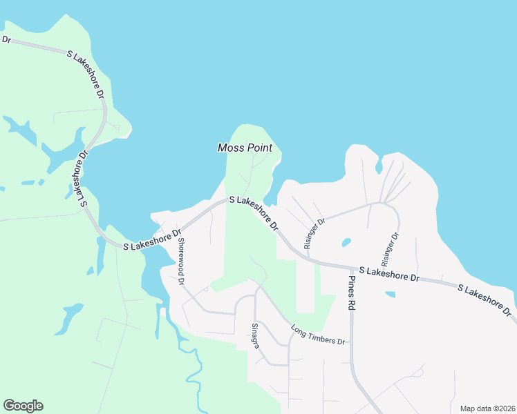 map of restaurants, bars, coffee shops, grocery stores, and more near 6614 South Lakeshore Drive in Shreveport