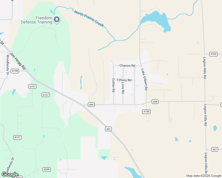 map of restaurants, bars, coffee shops, grocery stores, and more near 16147 Esther Rd in Lindale